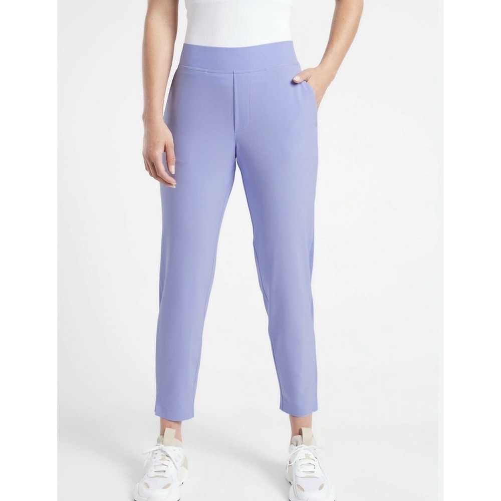 Athleta Brooklyn Ankle Pant Periwinkle Blue Size 10 Athleisure